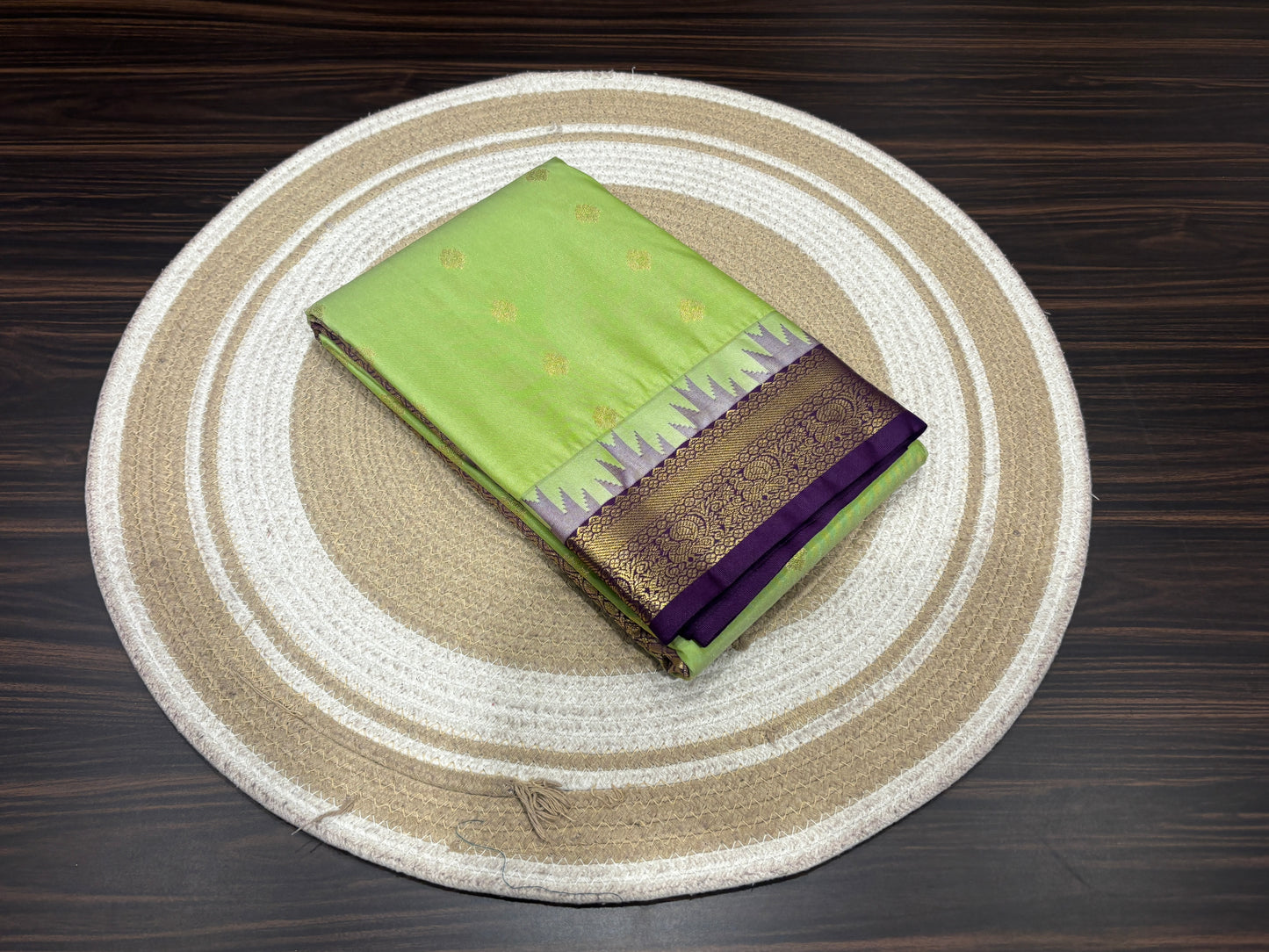 Semi Kanchipuram silk