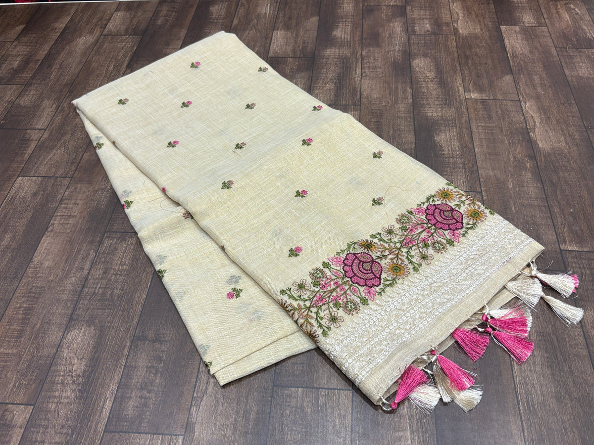 Lenin Cotton Saree