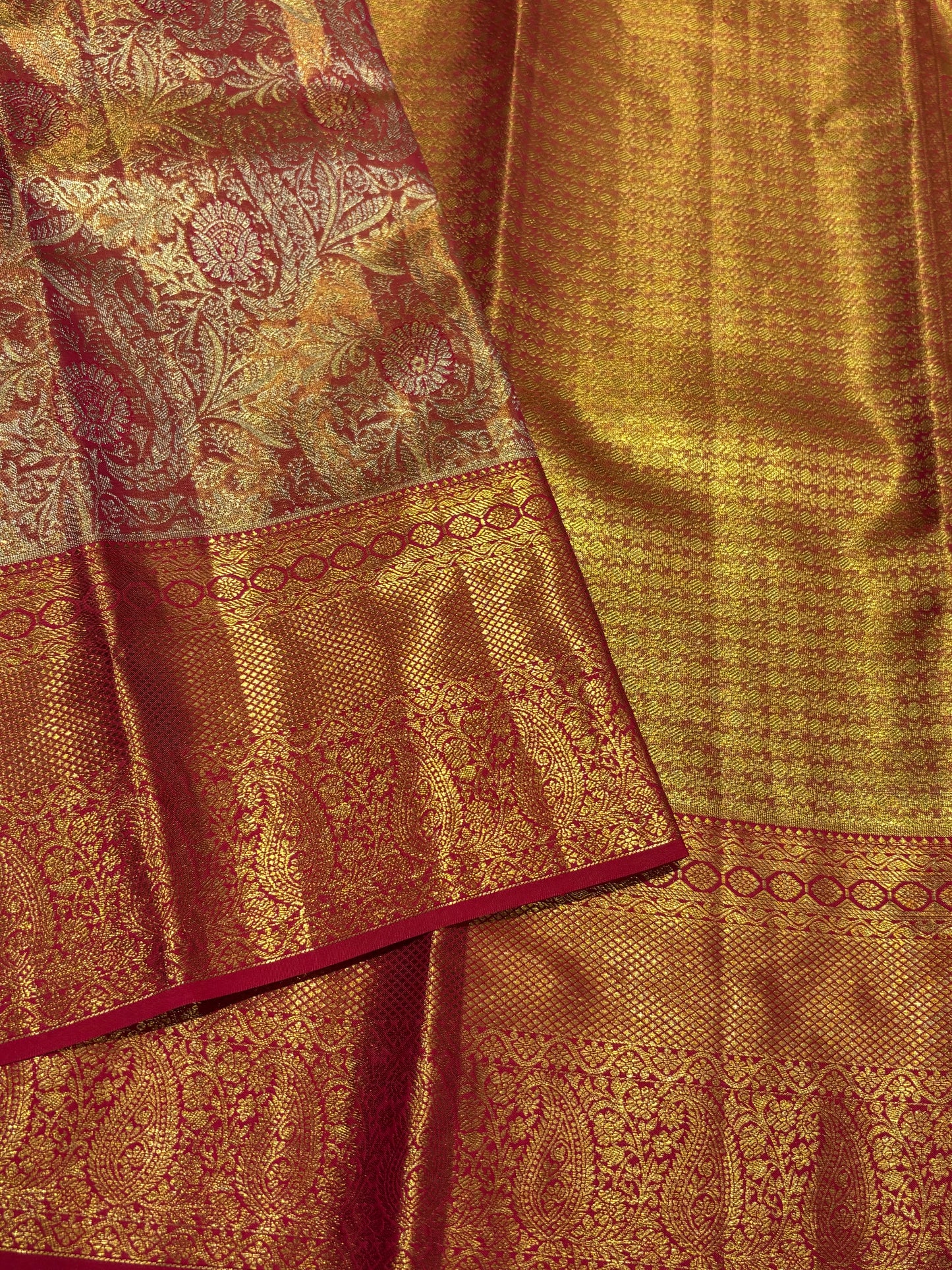 Pure Kanchipuram Broced Silk