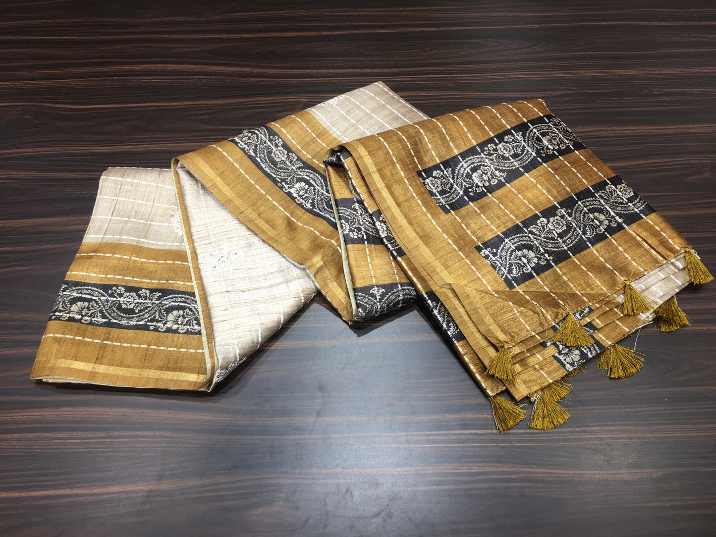 Fancy cotton saree