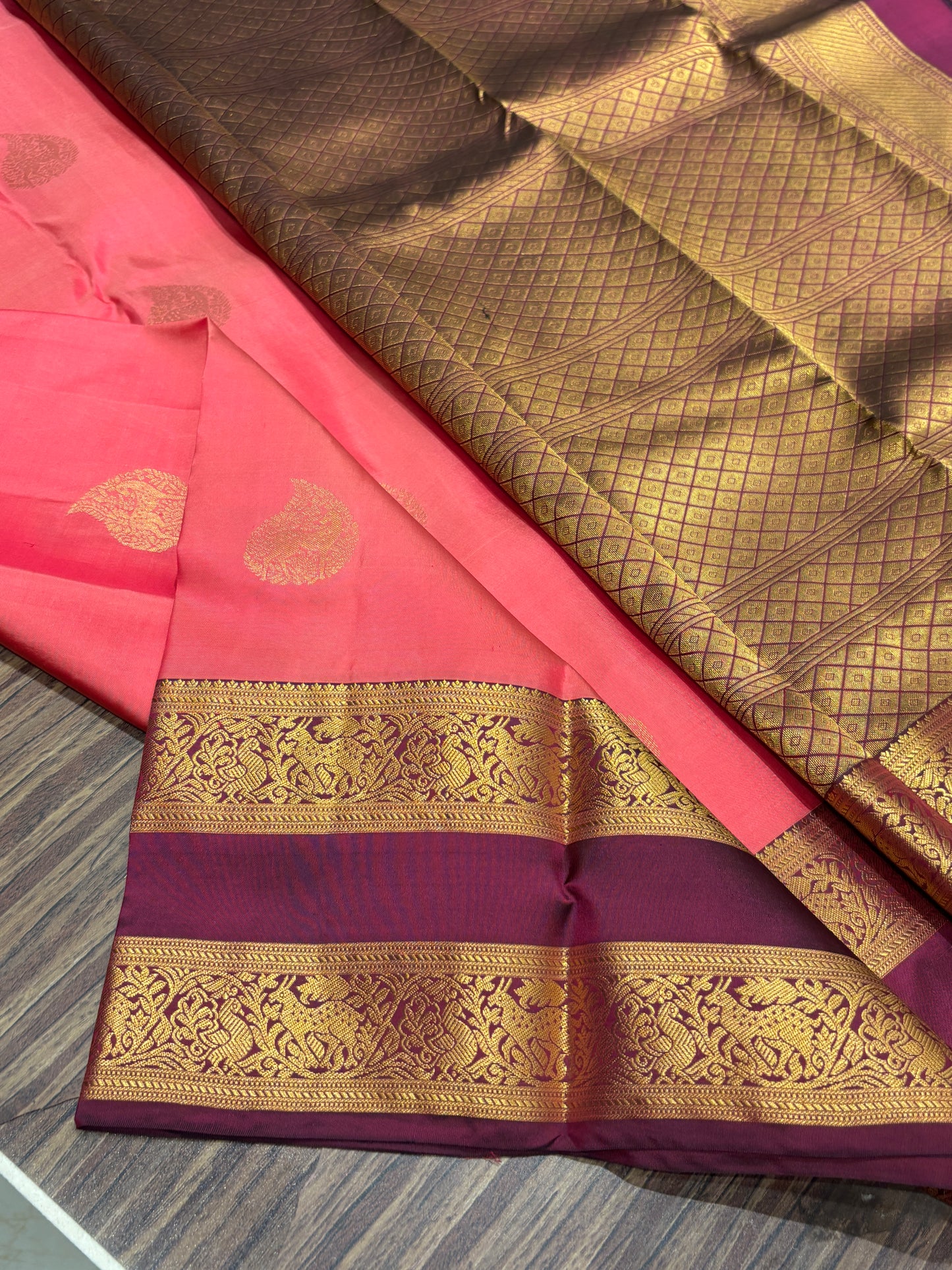 Pure Kanchipuram silk
