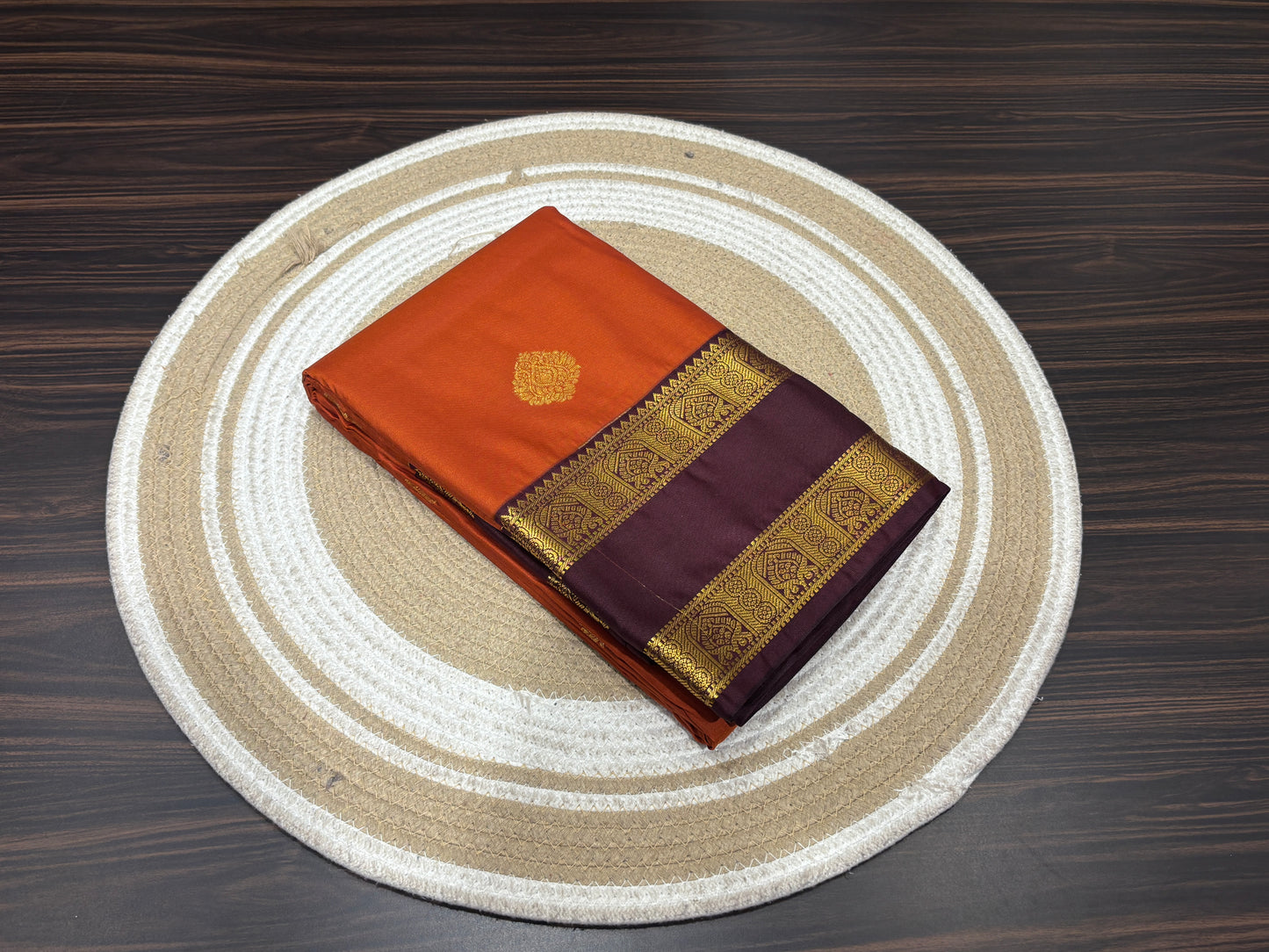 Semi Kanchipuram silk