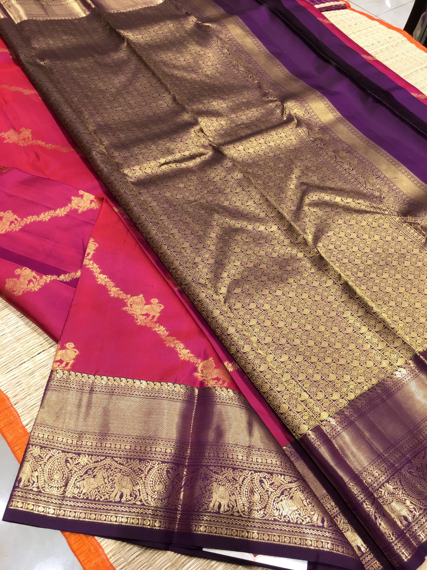 Pure Kanchipuram silk