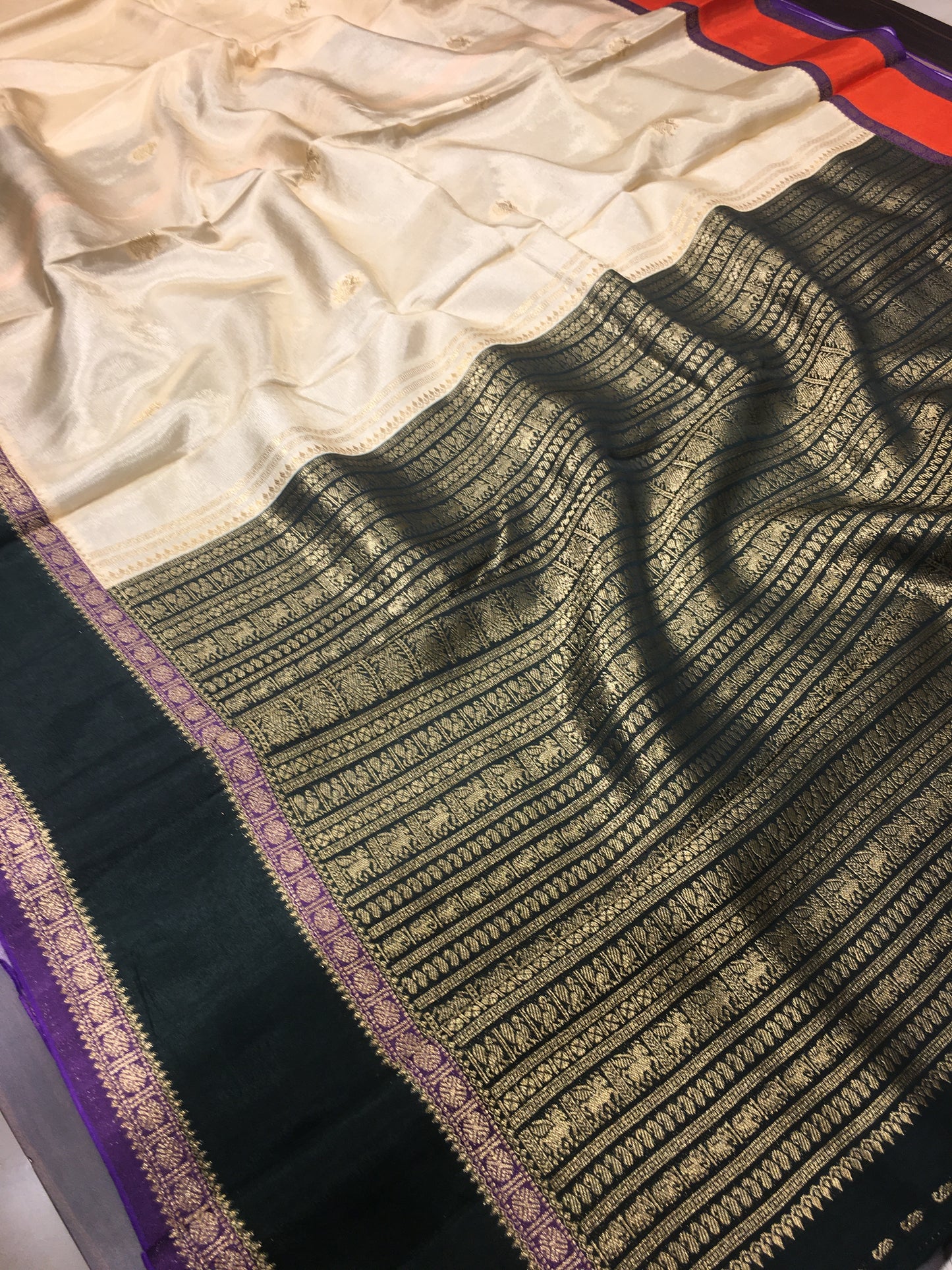 Crape Saree