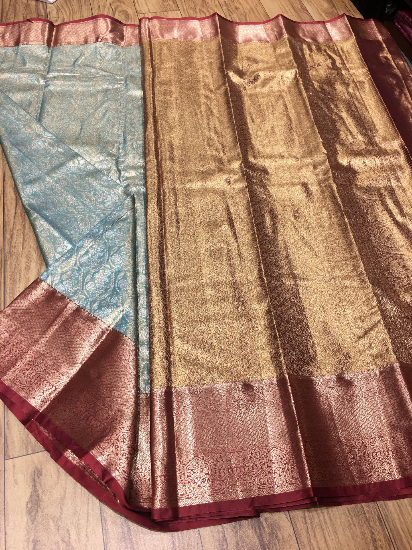 Semi Kanchipuram tissue