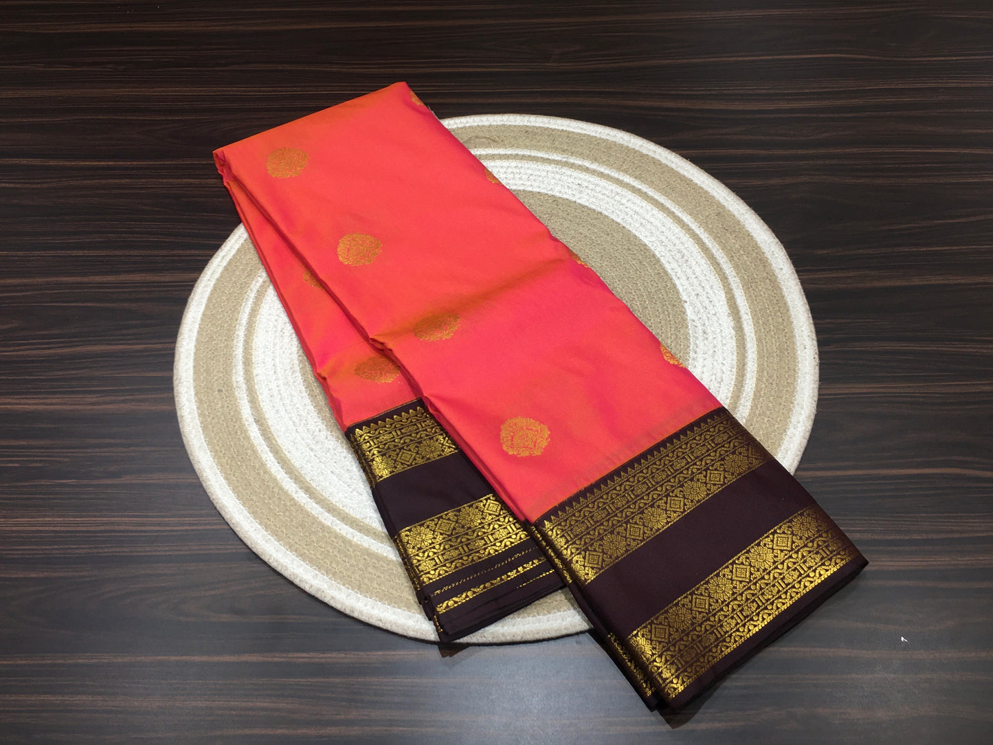 Semi Kanchipuram silk