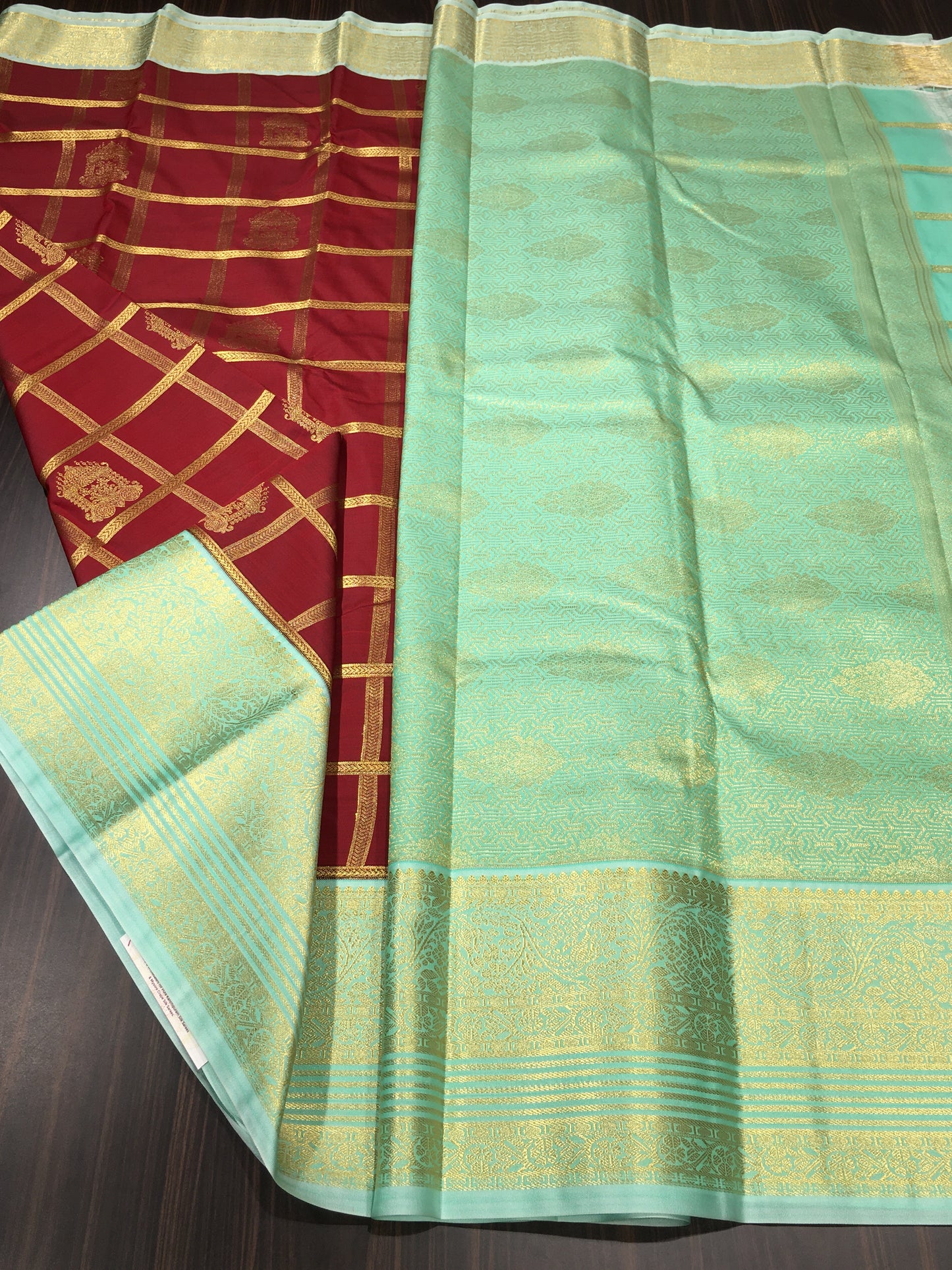 Semi Kanchipuram silk