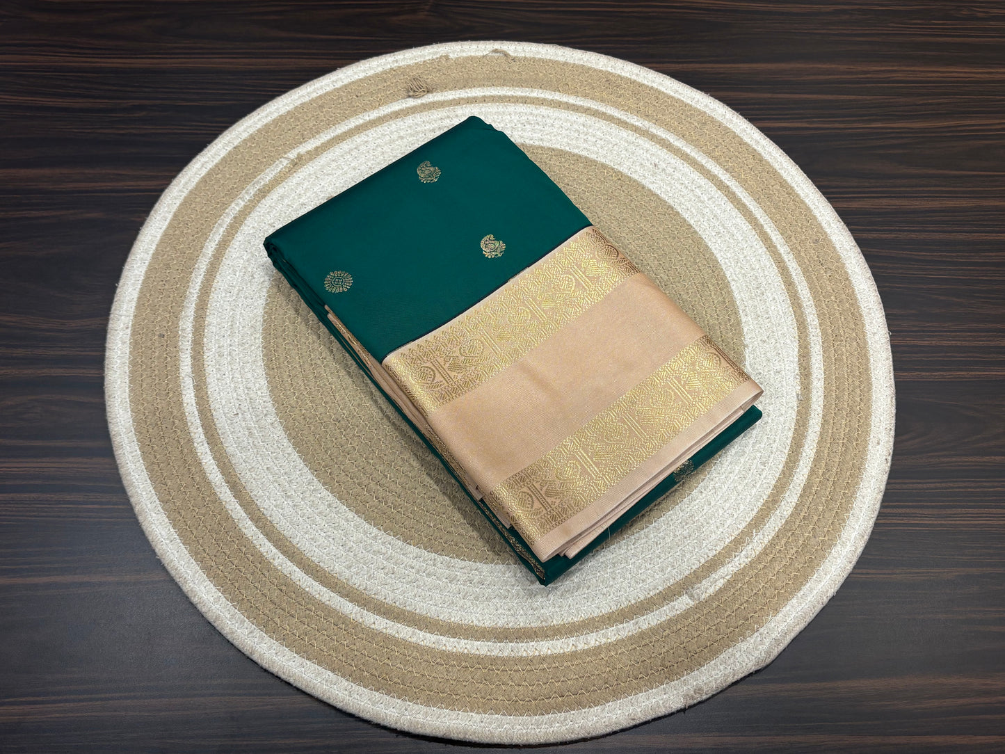 Semi Kanchipuram silk