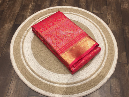 Semi Kanchipuram silk