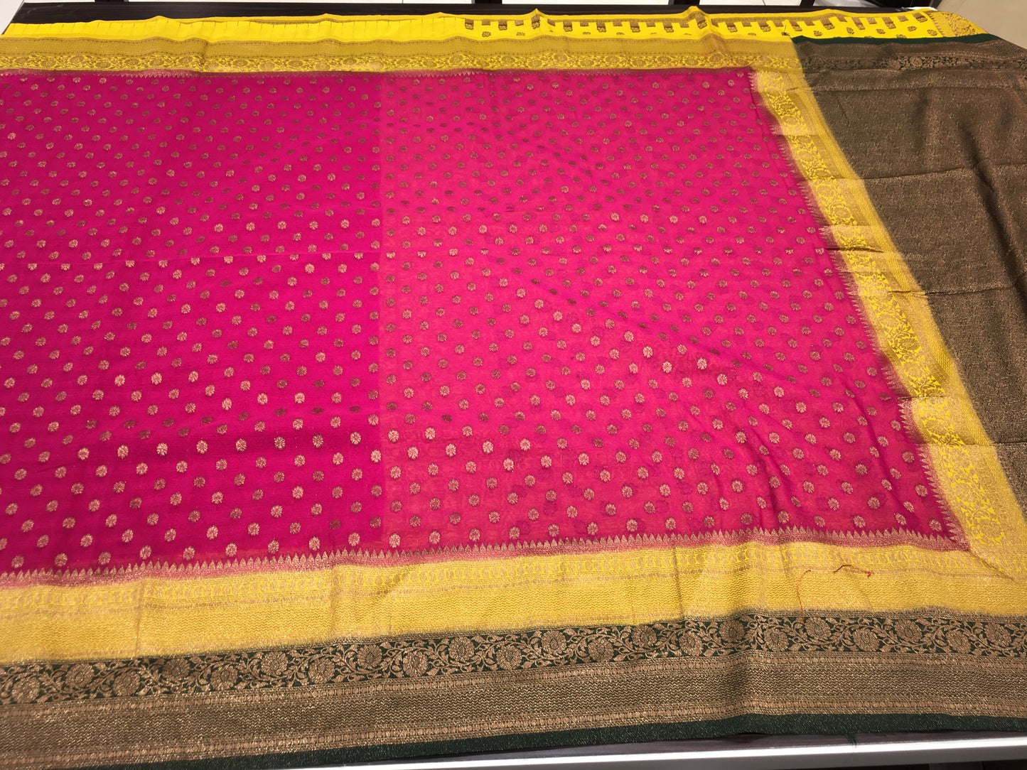 Semi kaddi georgette