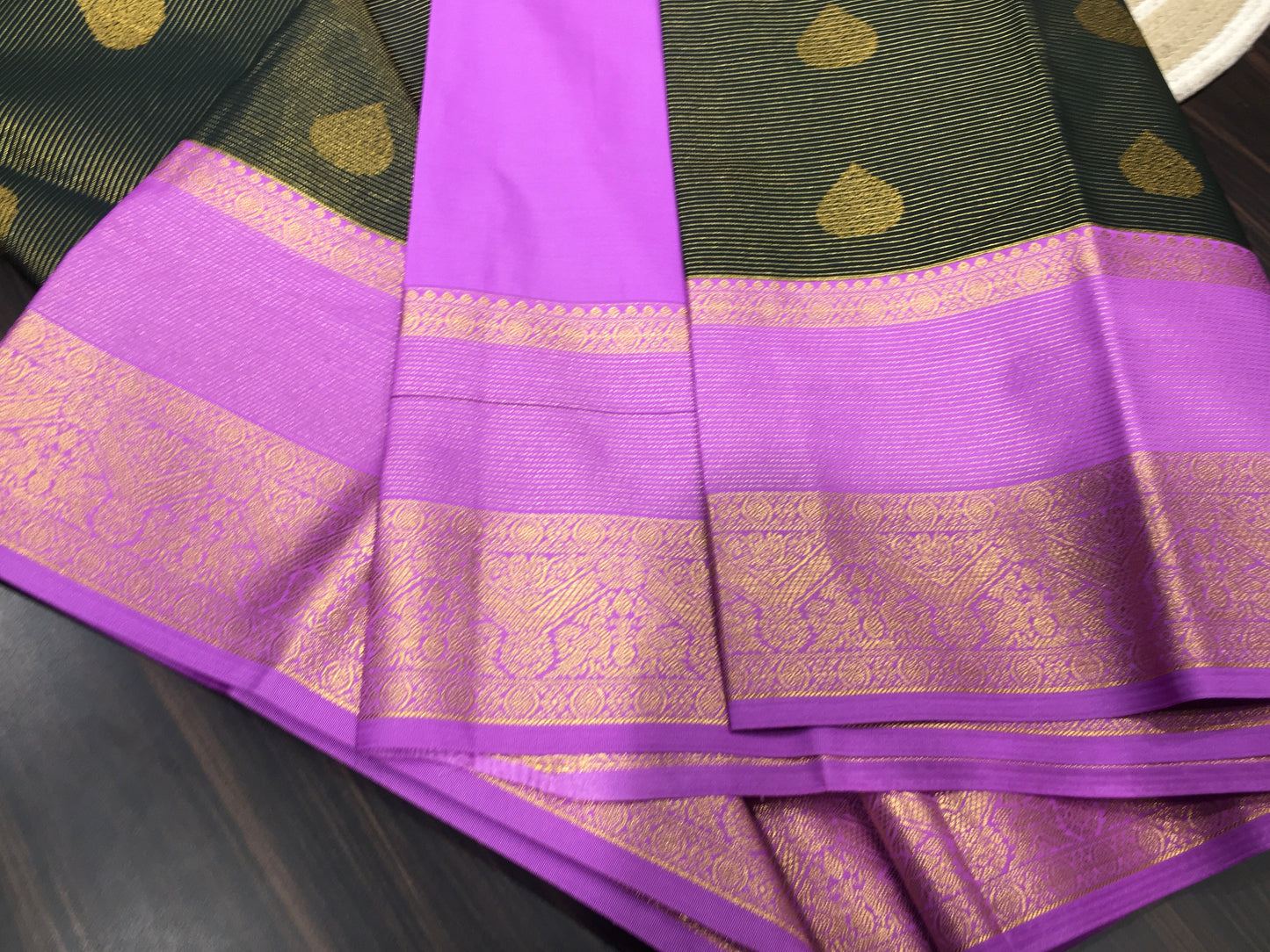 Semi Kanchipuram silk