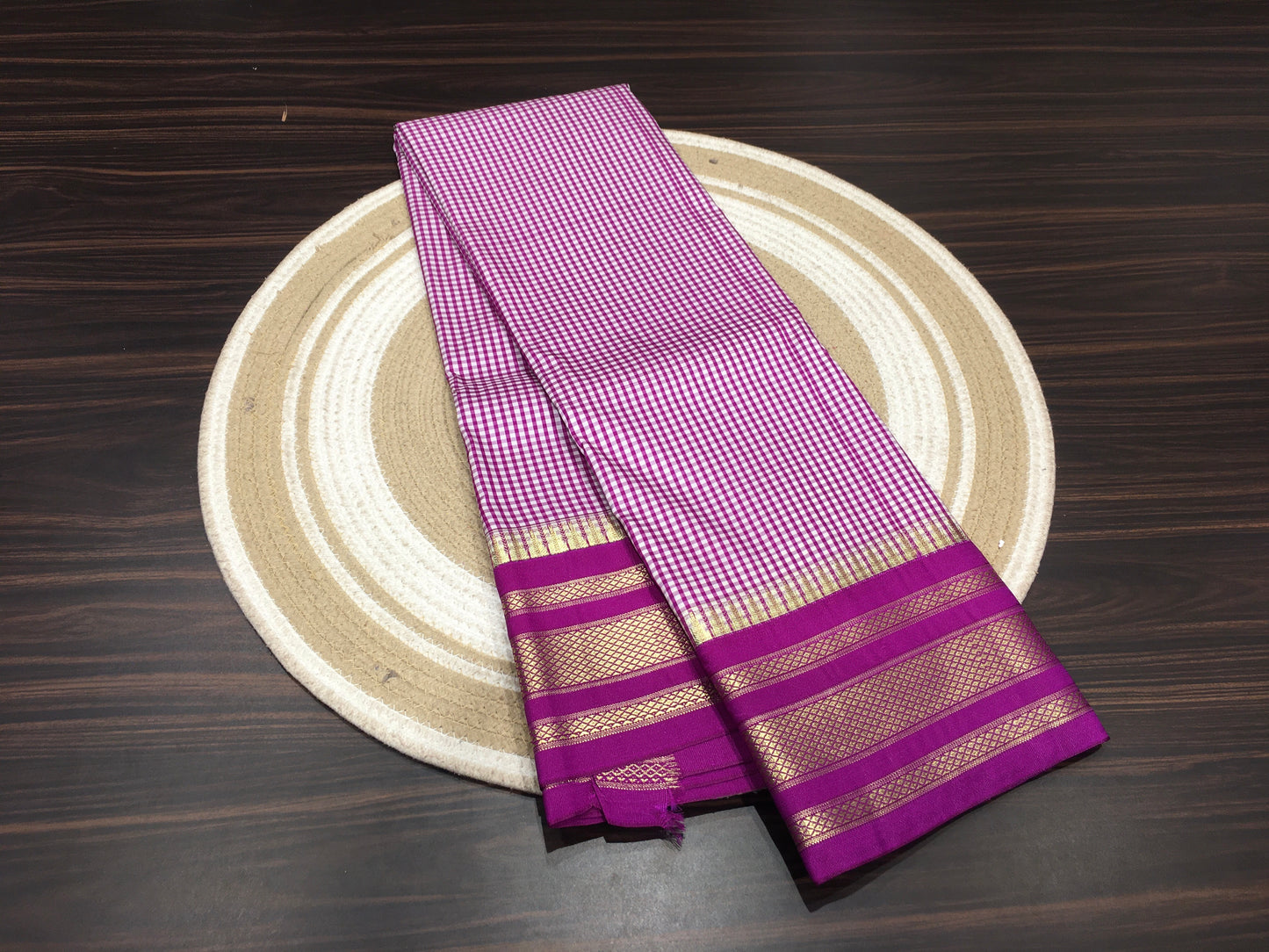 Semi Kanchipuram silk