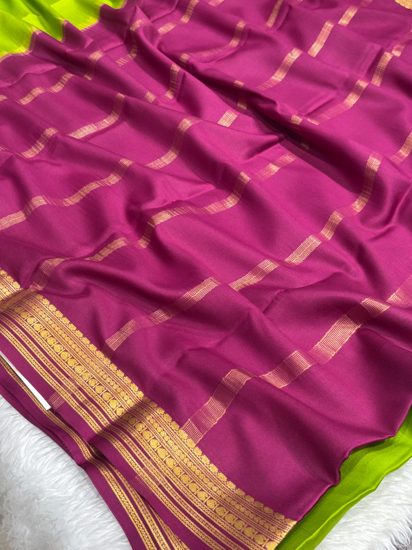 Pure Mysore silk