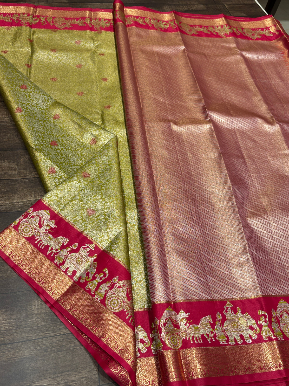 Semi Kanchipuram Tissue