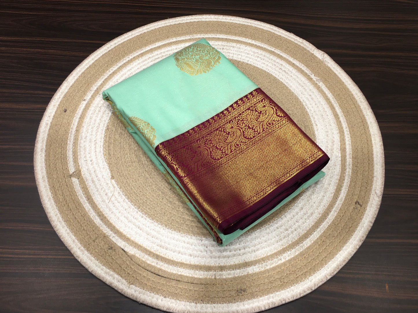 Semi Kanchipuram silk