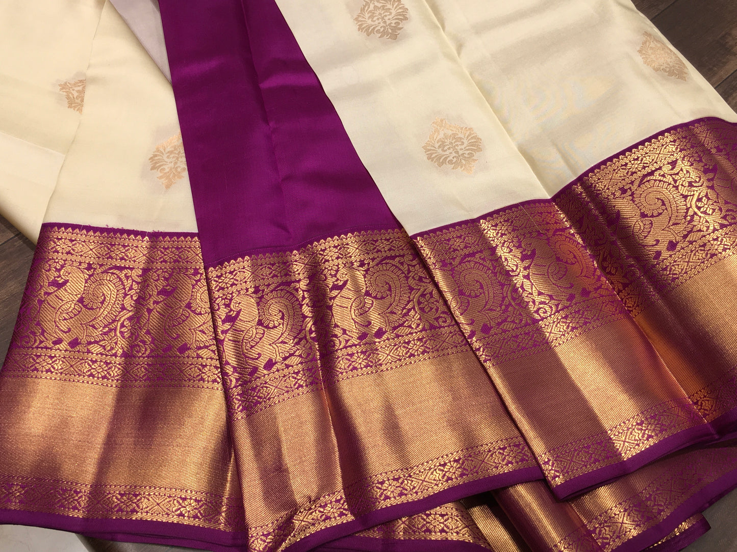 Pure Kanchipuram silk