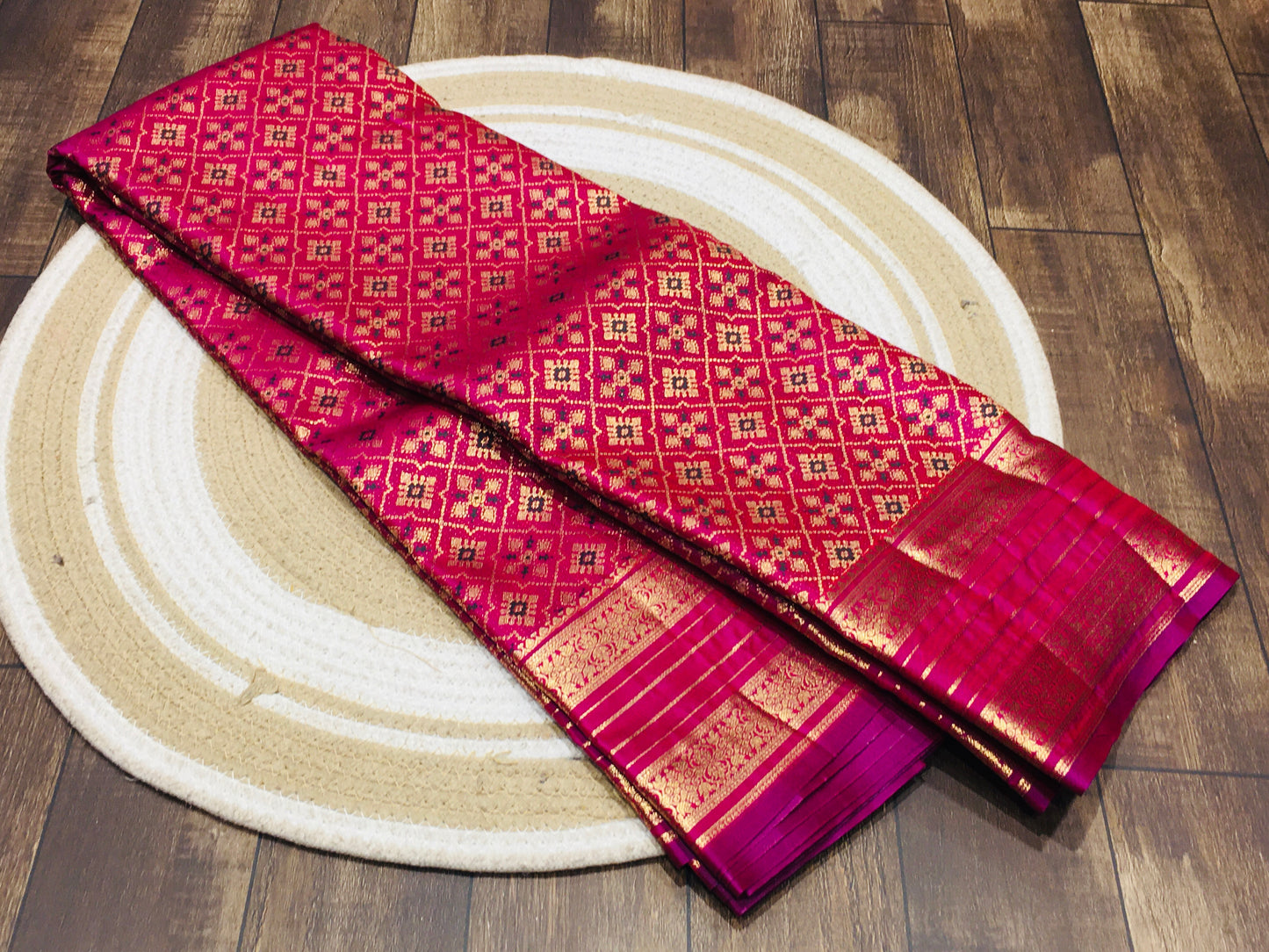 Semi Kanchipuram silk