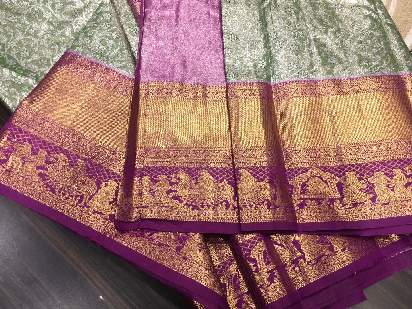 Semi Kanchipuram tissue