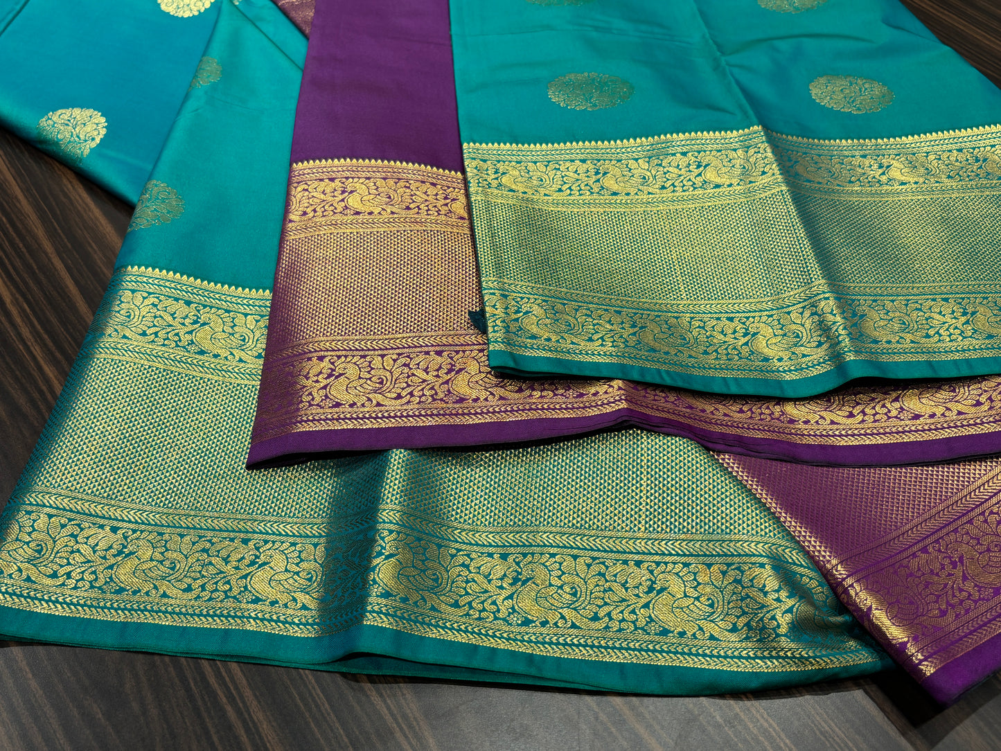 Semi Kanchipuram silk