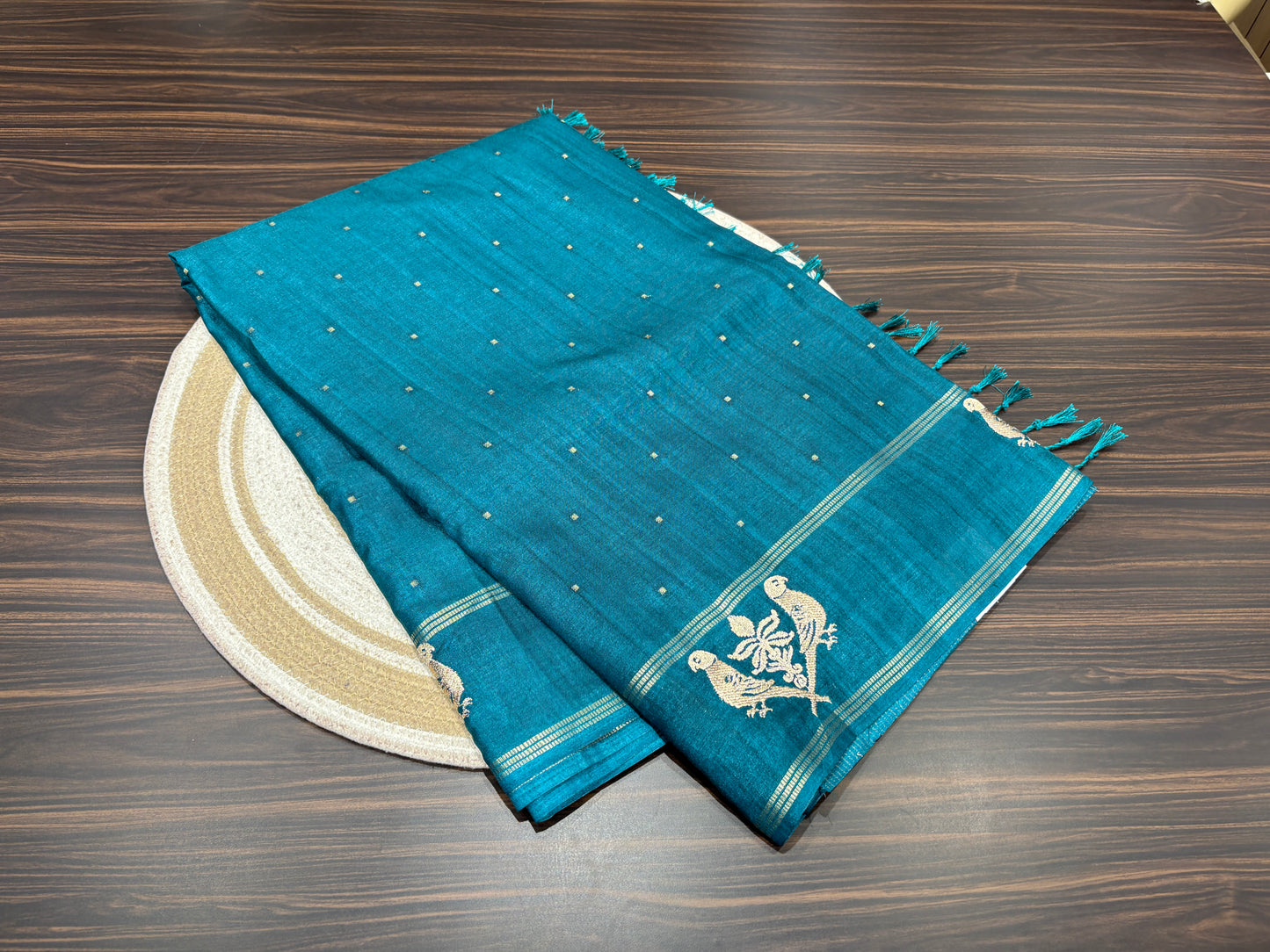 Soft tussar saree