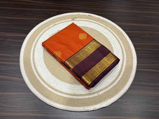 Semi Kanchipuram silk