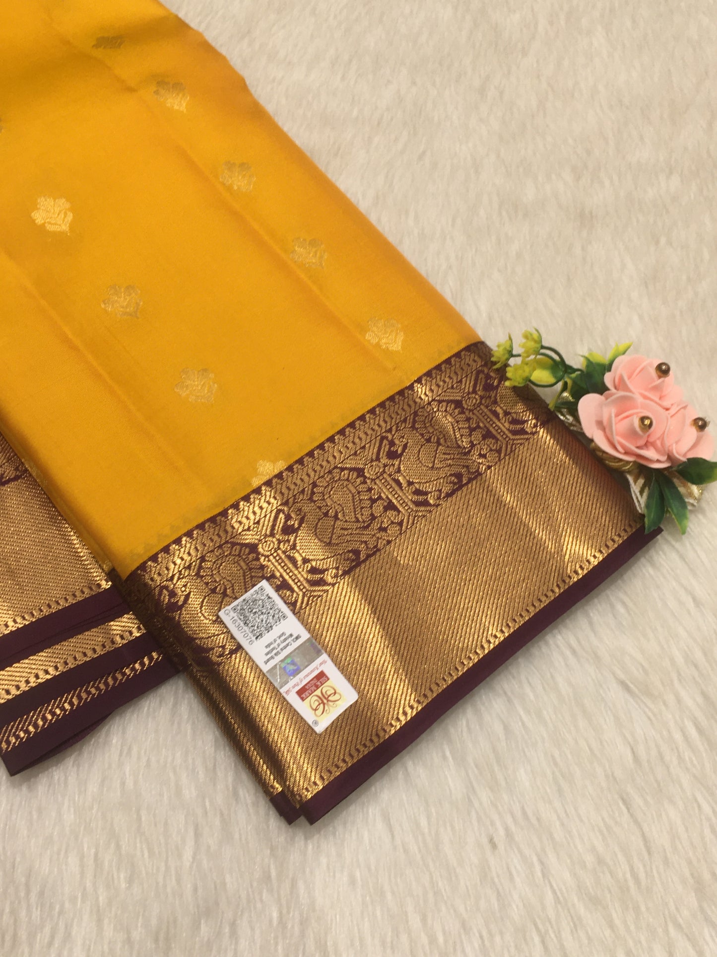 Pure Kanchipuram silk