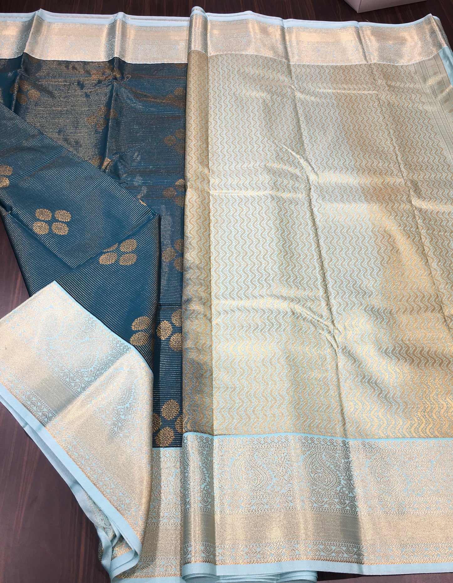 Semi Kanchipuram silk