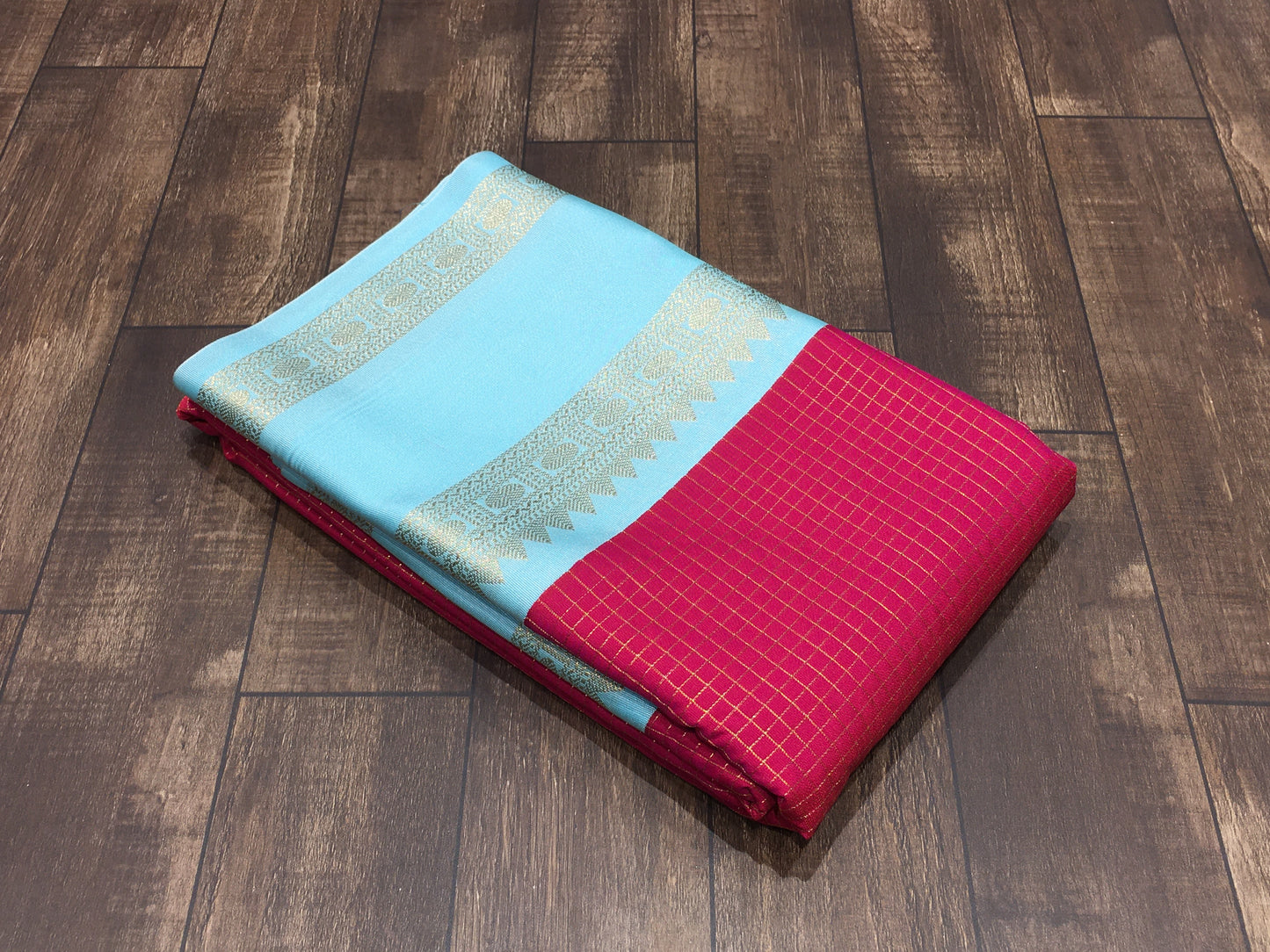 Semi Kanchipuram silk
