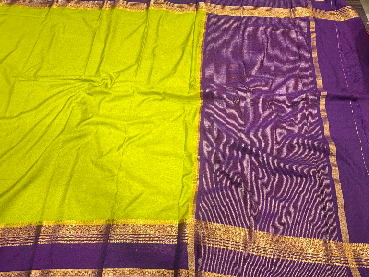 Semi Mysore crape