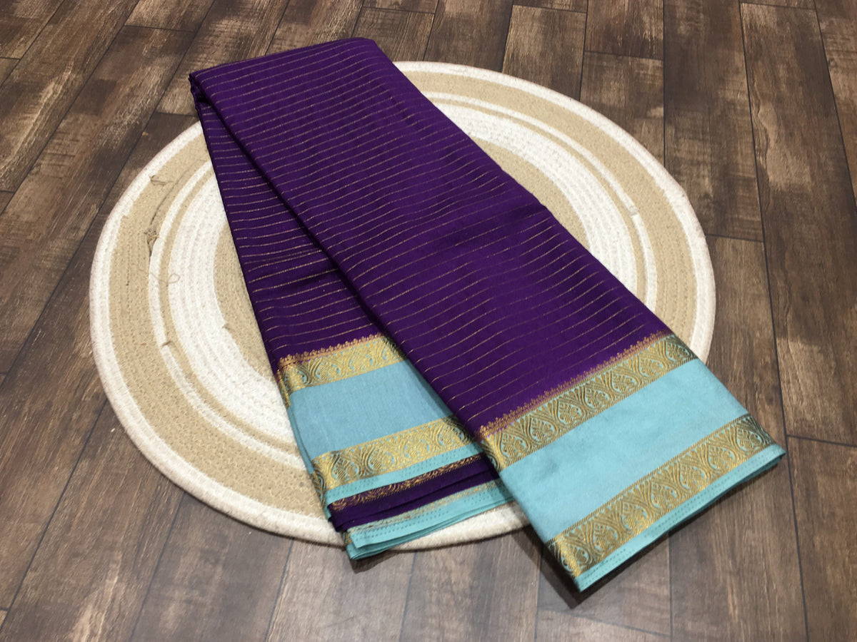 Semi Mysore Crape Silk