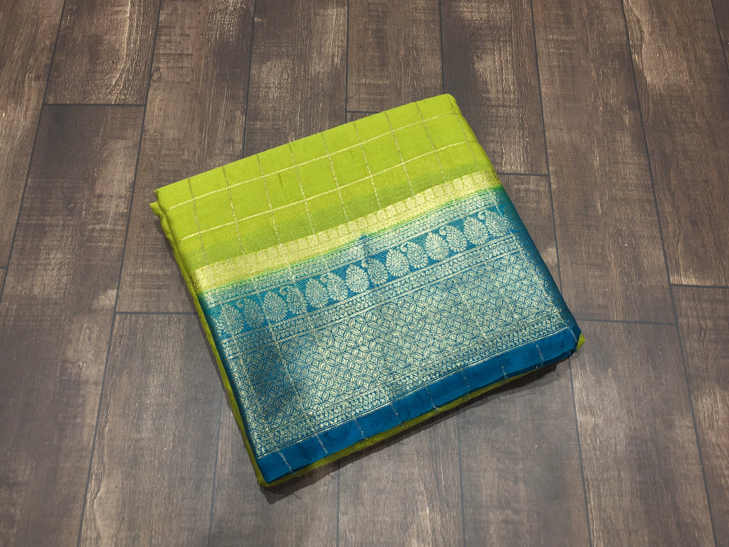 Semi Mysore Crape Saree