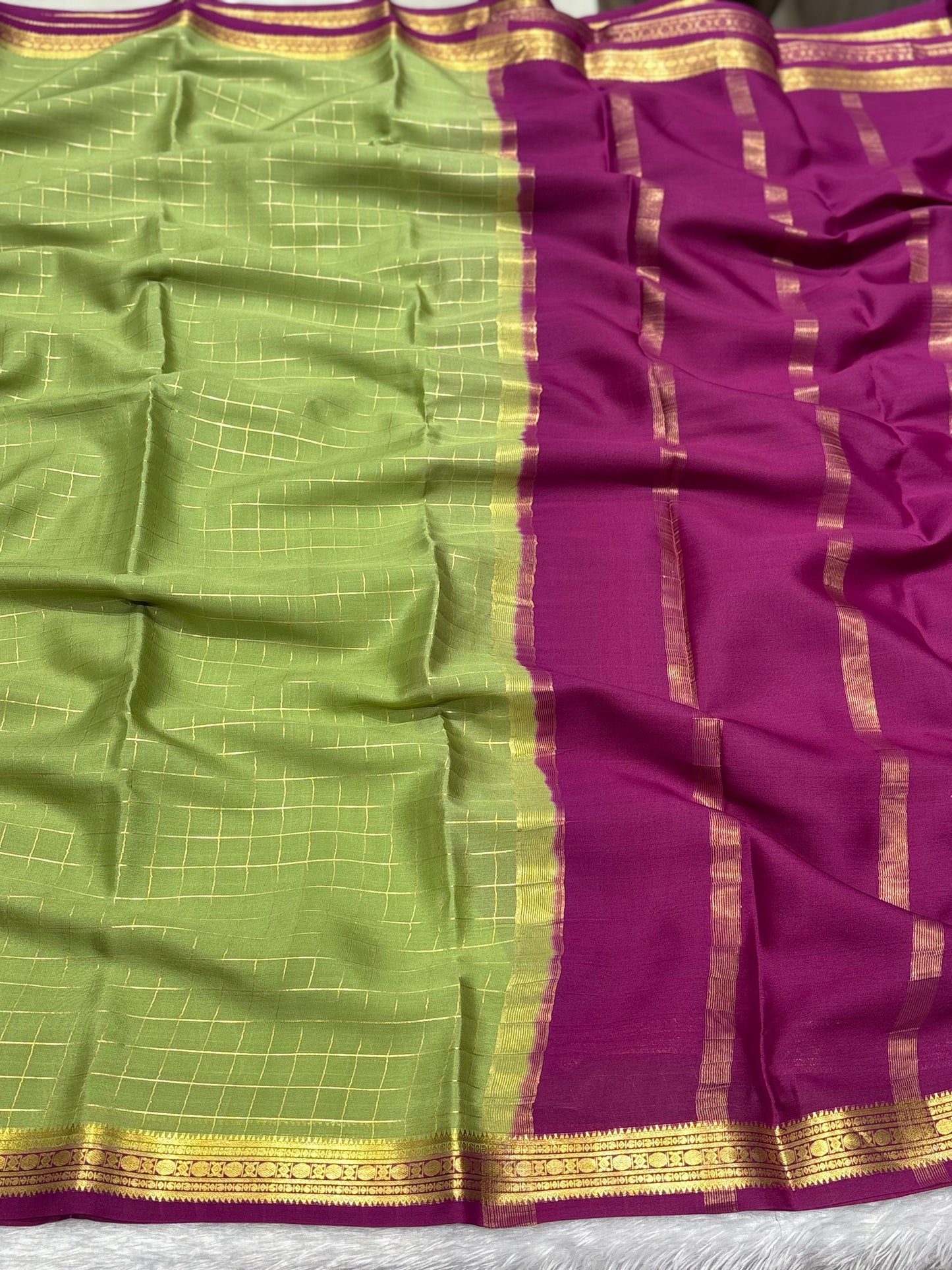 Pure Mysore silk