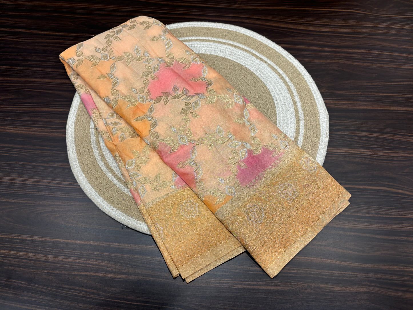Chiffon georgette saree