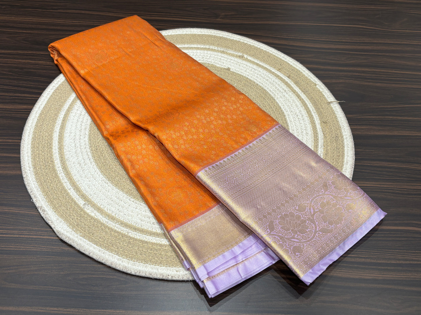 Semi Kanchipuram silk