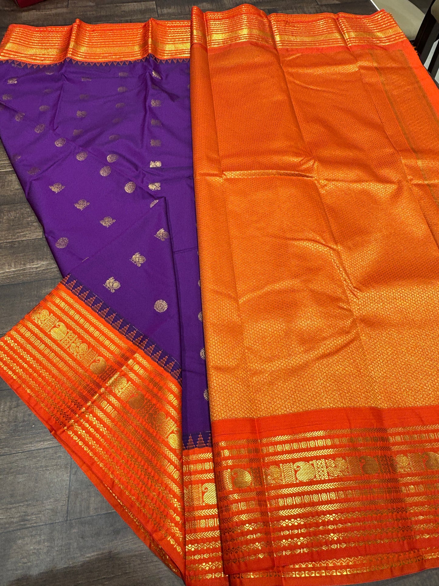 Semi Kanchipuram silk