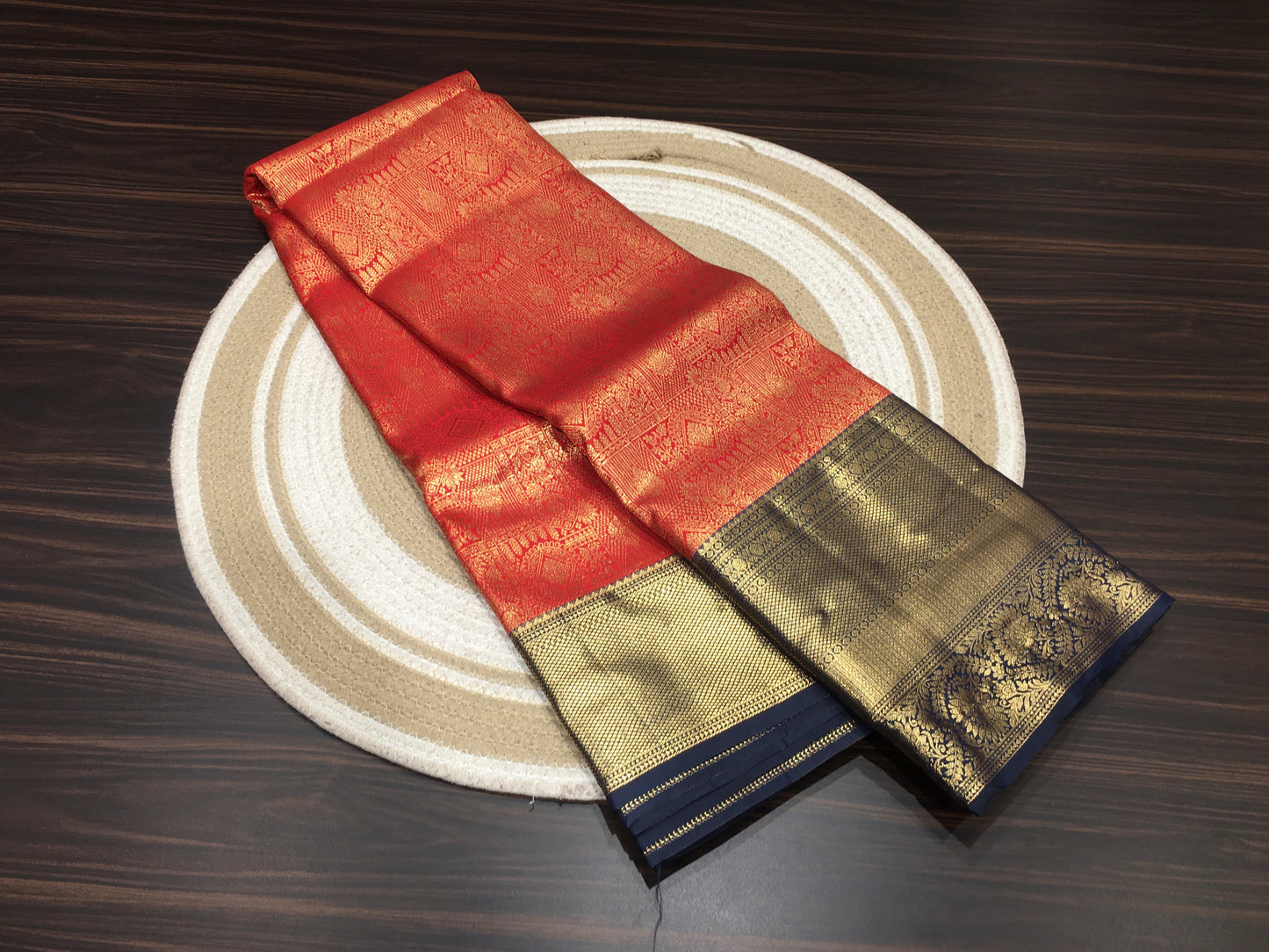 Semi Kanchipuram silk