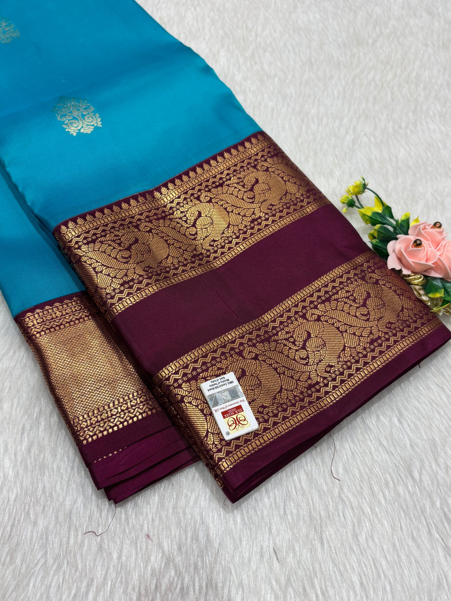 Pure Kanchipuram silk
