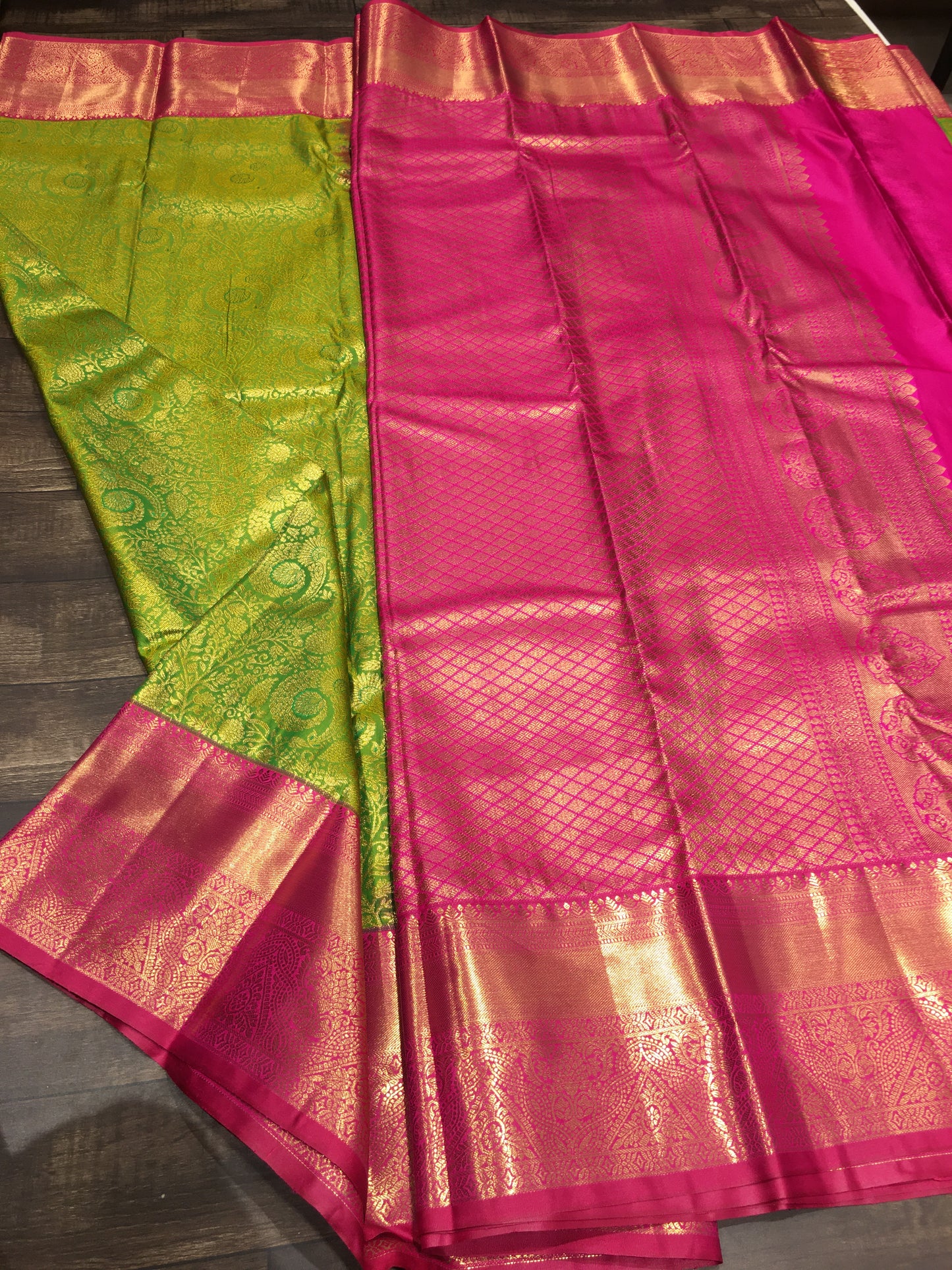 Semi Kanchipuram silk