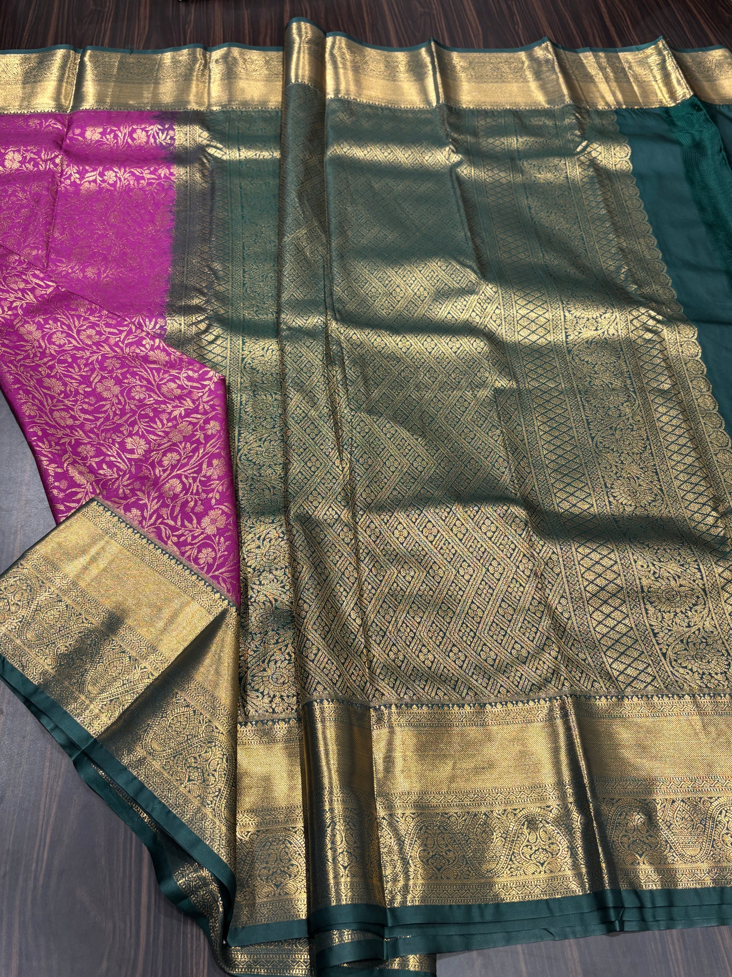 Semi Kanchipuram silk