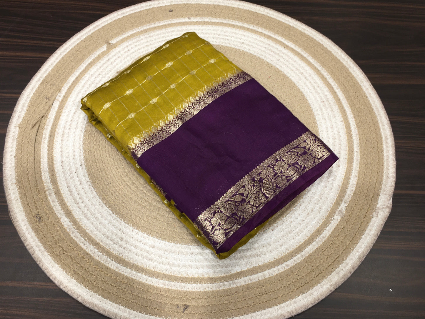 Semi Mysore crape