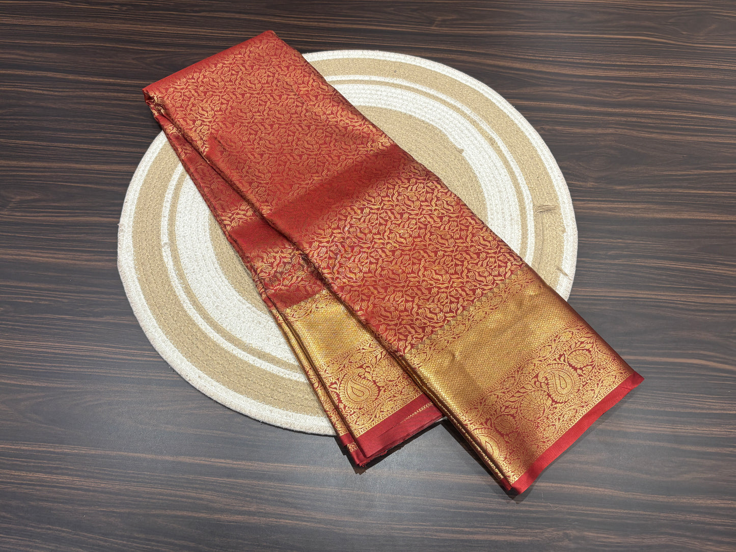 Semi Kanchipuram silk