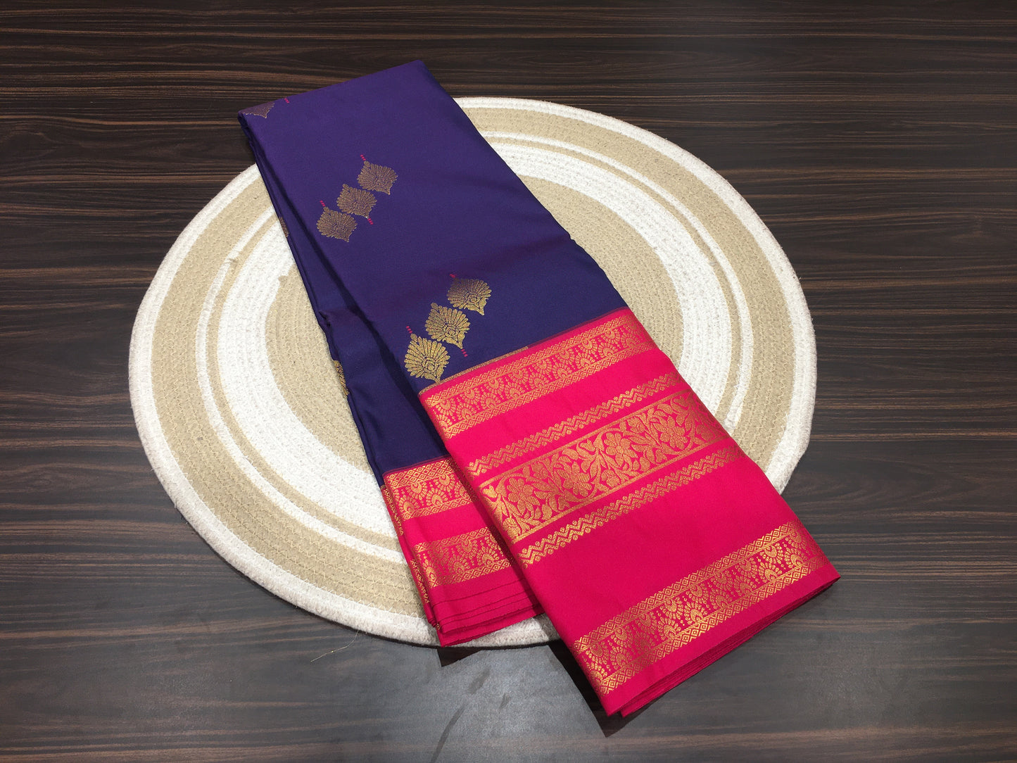 Semi Kanchipuram silk