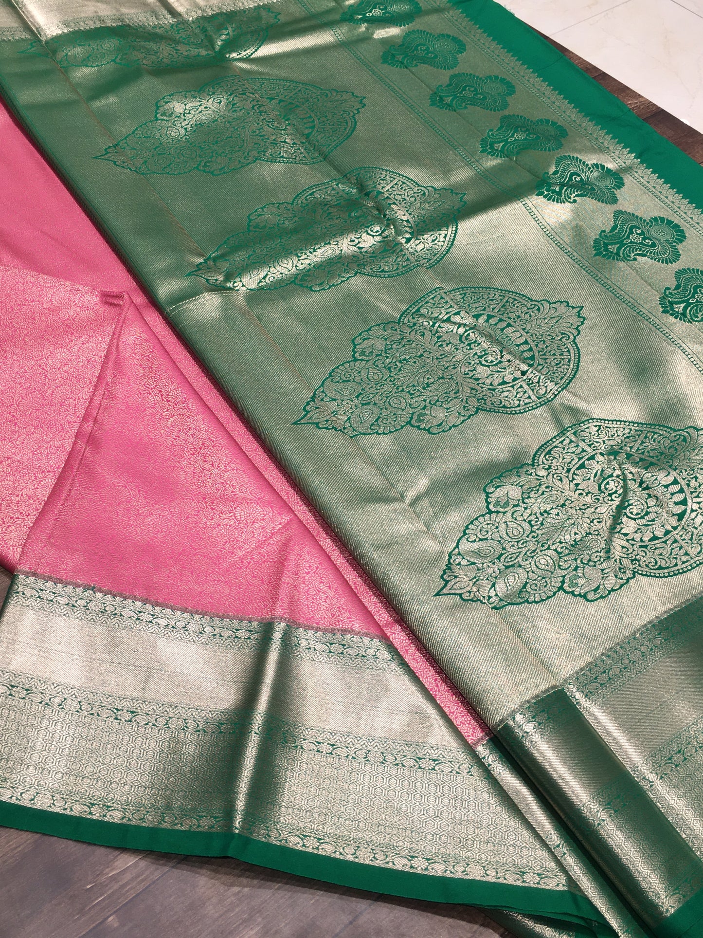Semi Kanchipuram silk