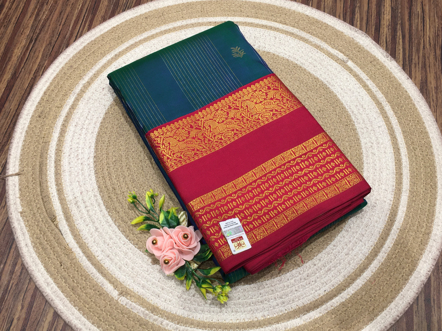 Pure Kanchipuram silk