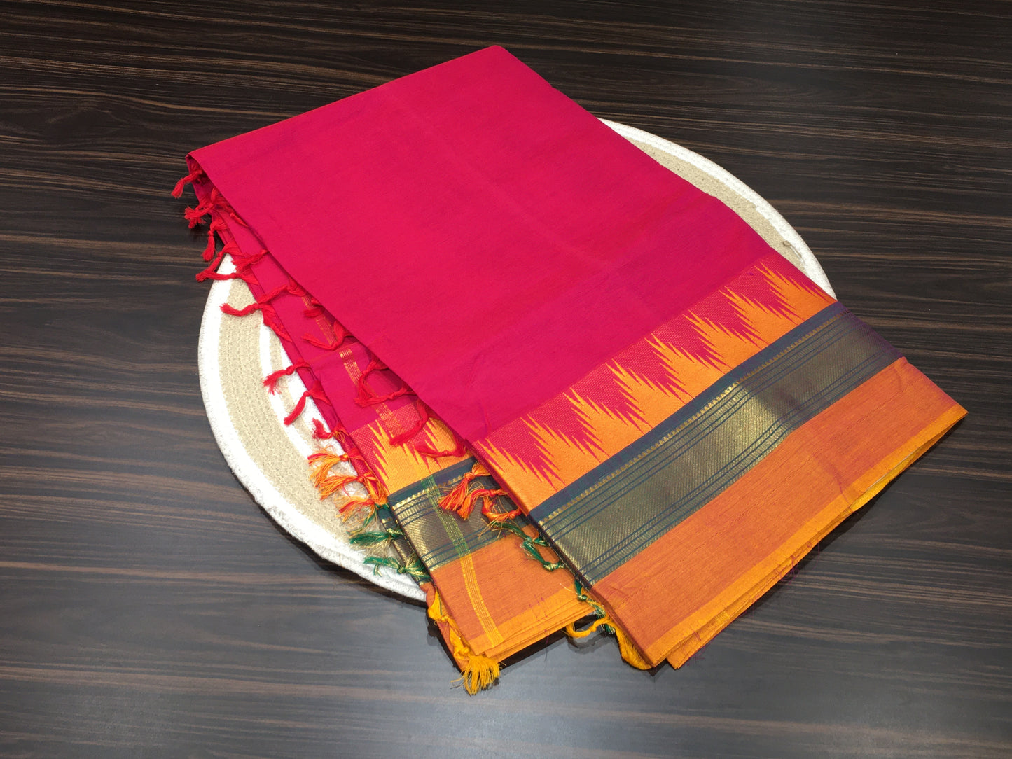 Fancy cotton saree