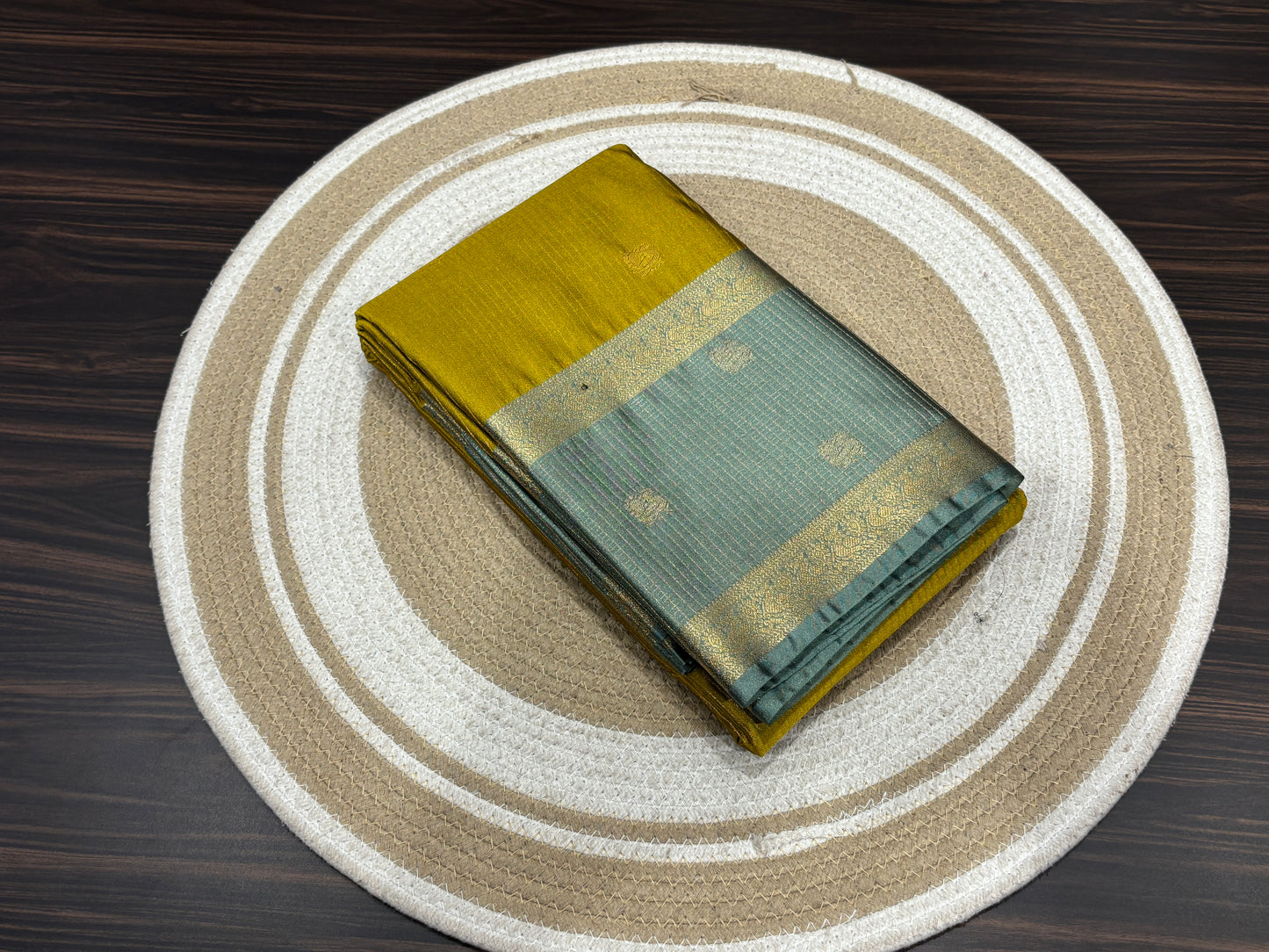 Semi Kanchipuram silk
