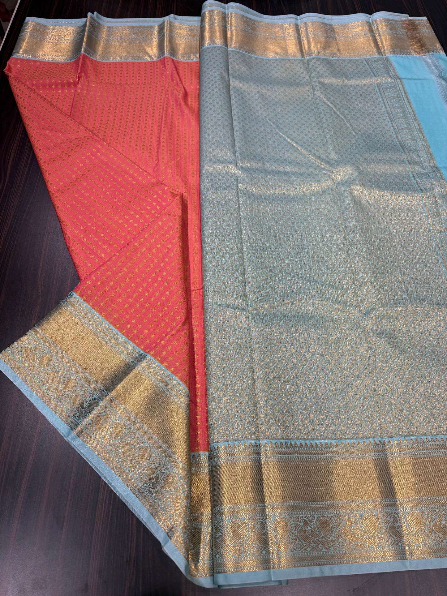 Semi Kanchipuram silk