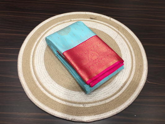 Semi Kanchipuram silk