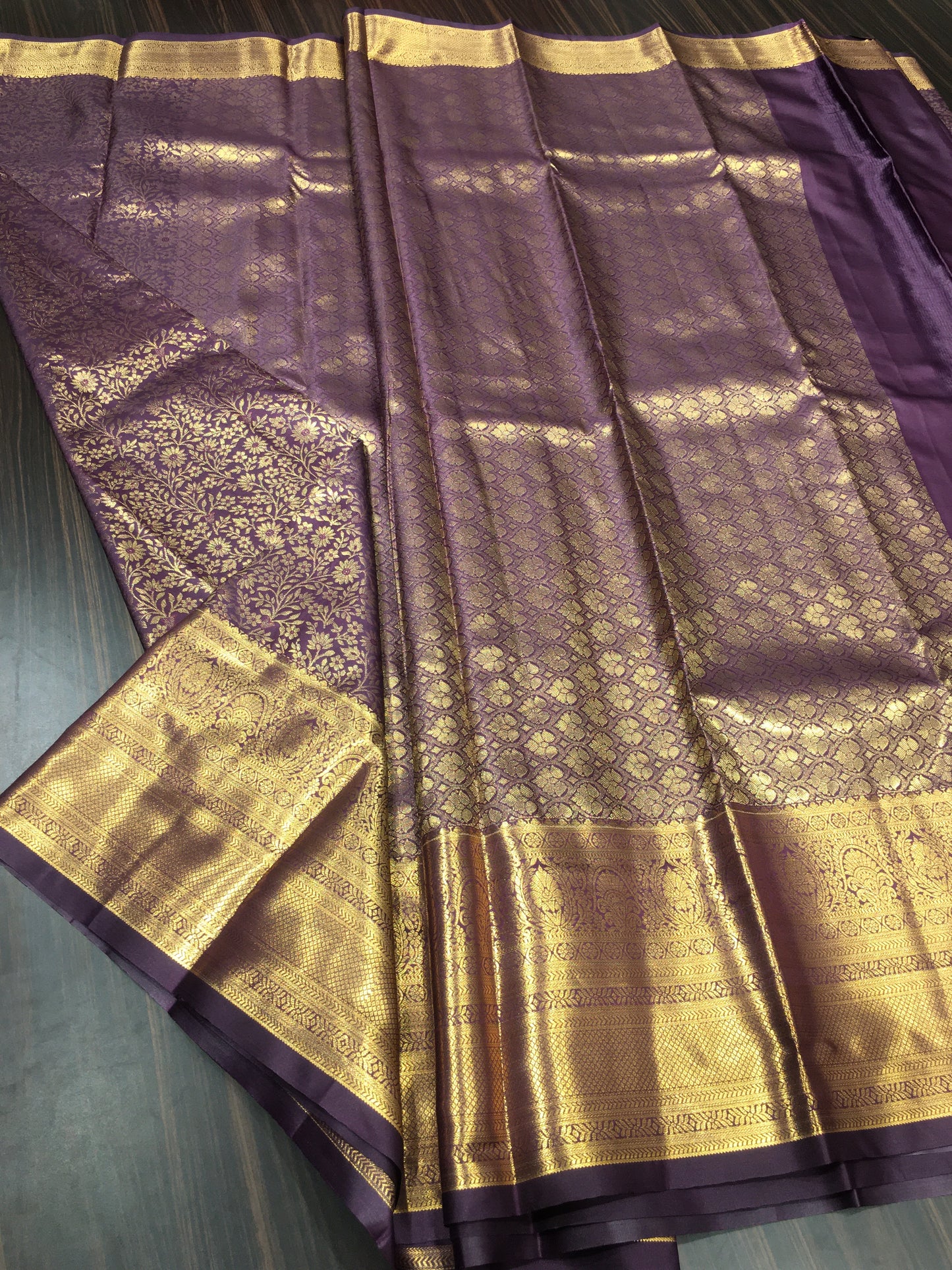 Semi Kanchipuram silk
