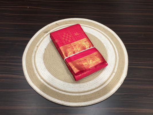 Semi Kanchipuram silk